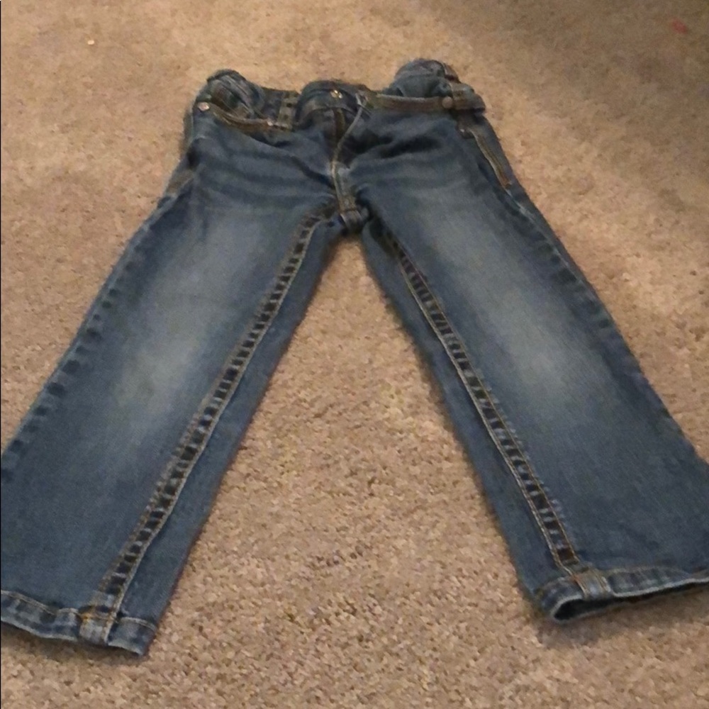 Girls 3T Silver Jeans